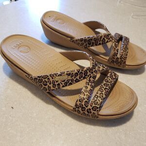 Crocs Women’s Slide Sandals Patricia Wedge Comfort Size 9W Women’s